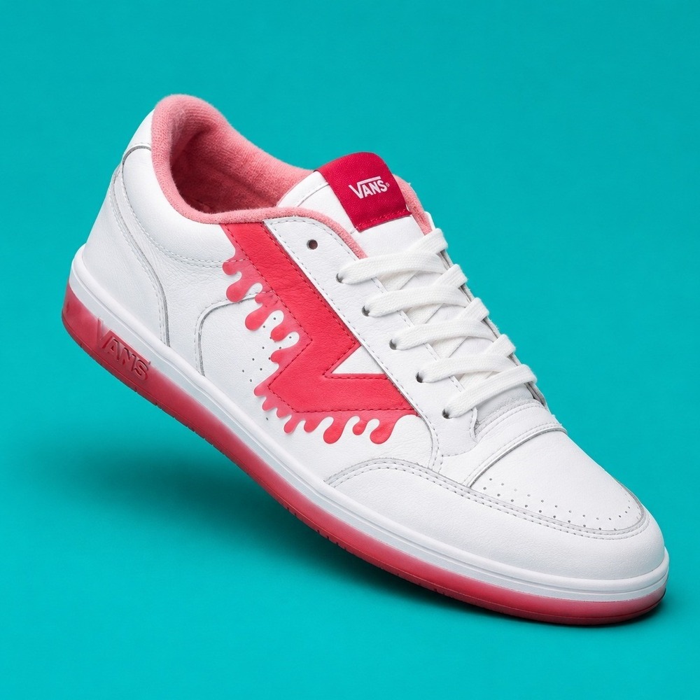 VANS‎ LEATHER LOWLAND CC DRIP VANSYLVANIA SIZE 10 MEN